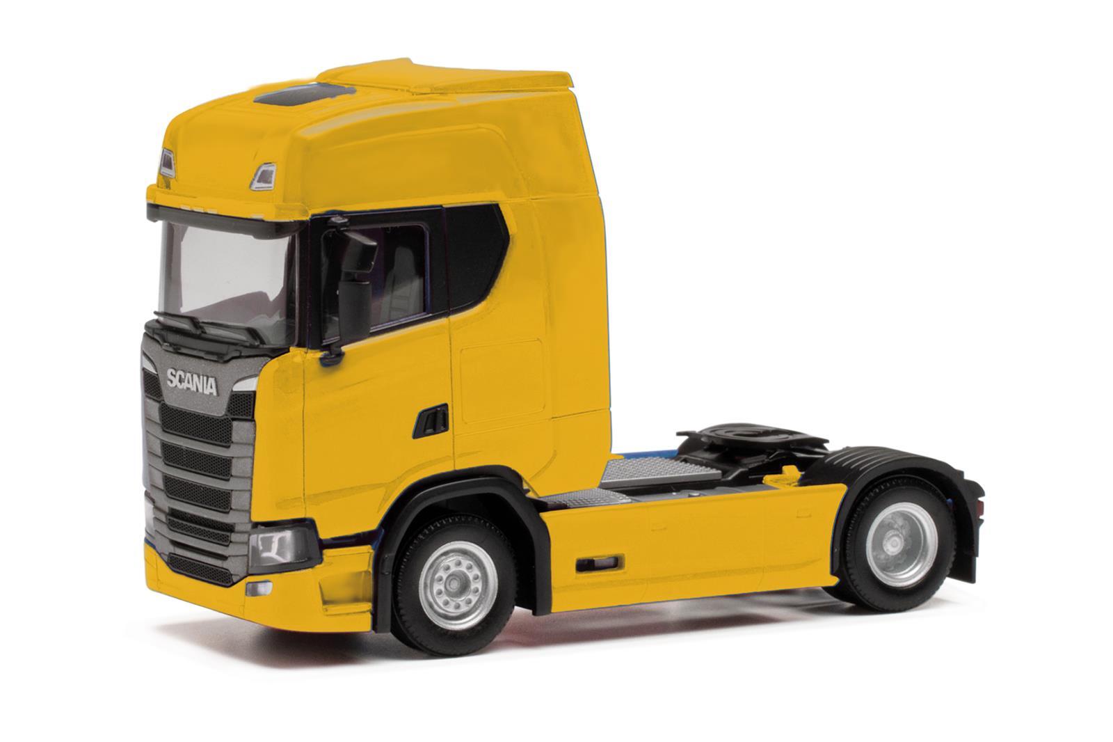 Herpa 306768-005 Scania CS 20 HD Zugmaschine, ginstergelb