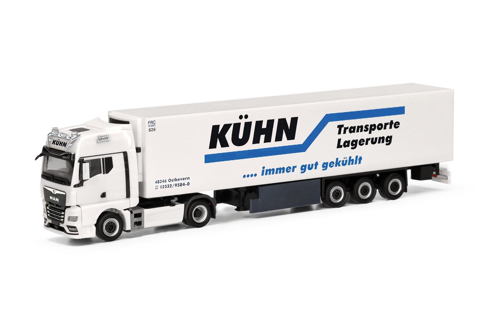 Herpa 318020 MAN TGX GX Kühlk. Kühn