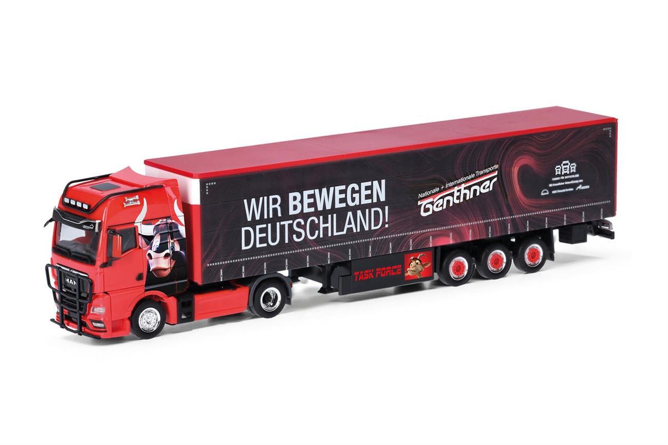 Herpa 318075 MAN TGX GX GaPlSz Genthner