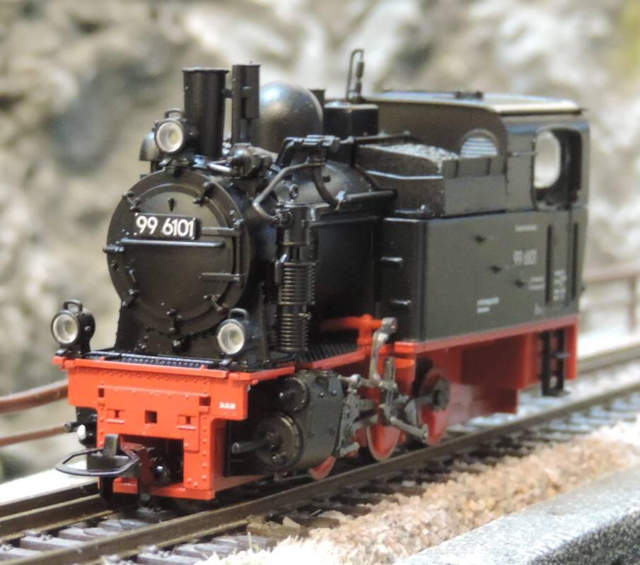 Tillig 02922s Dampflokomotive 99 6101 der HSB - Sound Version