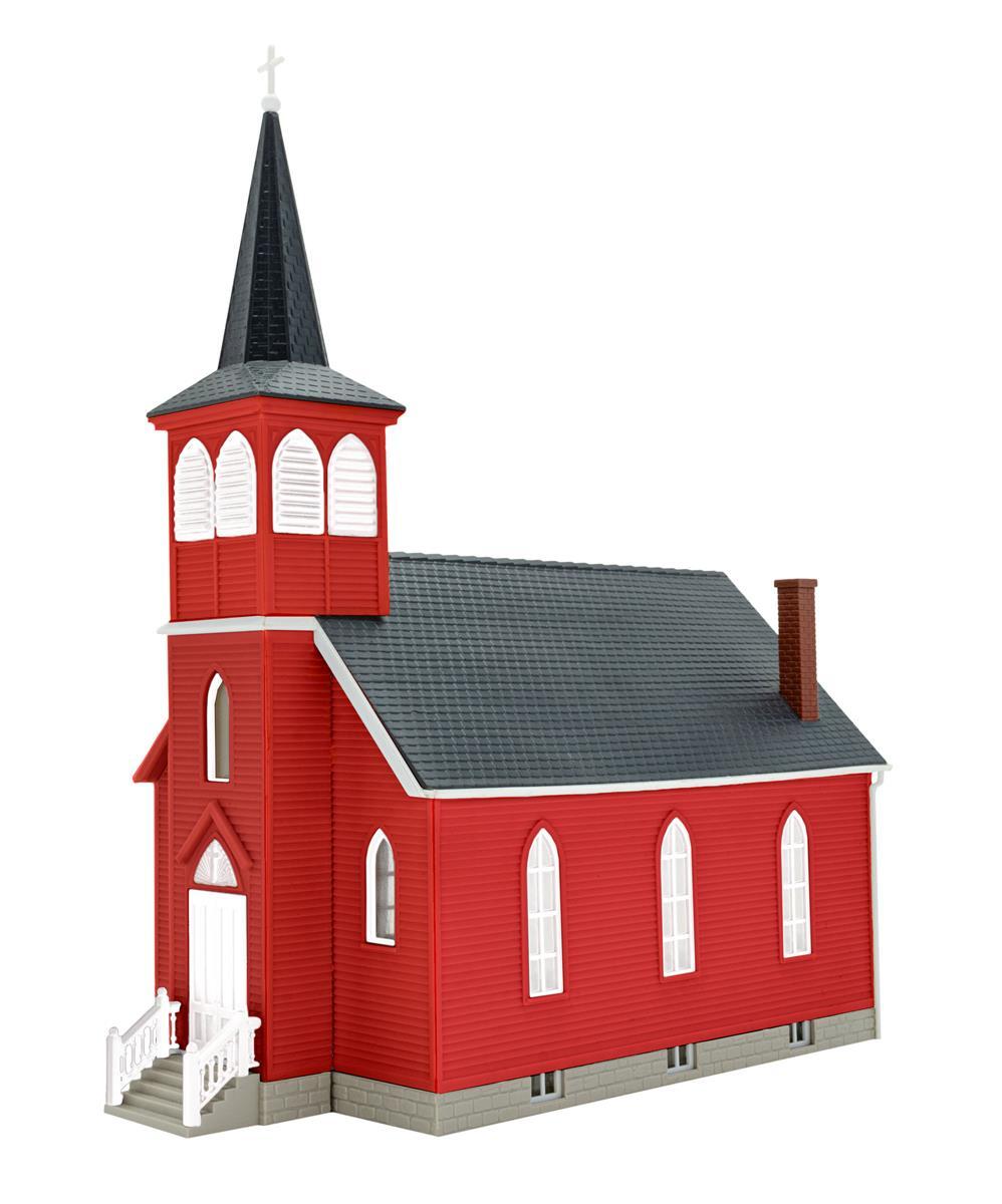 Kibri 38845 Landkirche mit LED-Beleuchtung