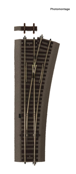 Roco 42535 Weiche rechts Wr15 - Ersatz für Artikel 42533