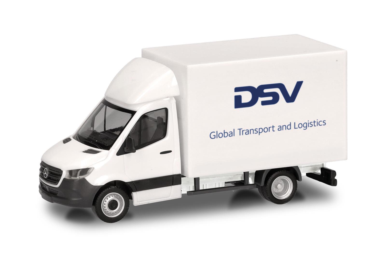 Herpa 098106 MB Sprinter Koffer DSV