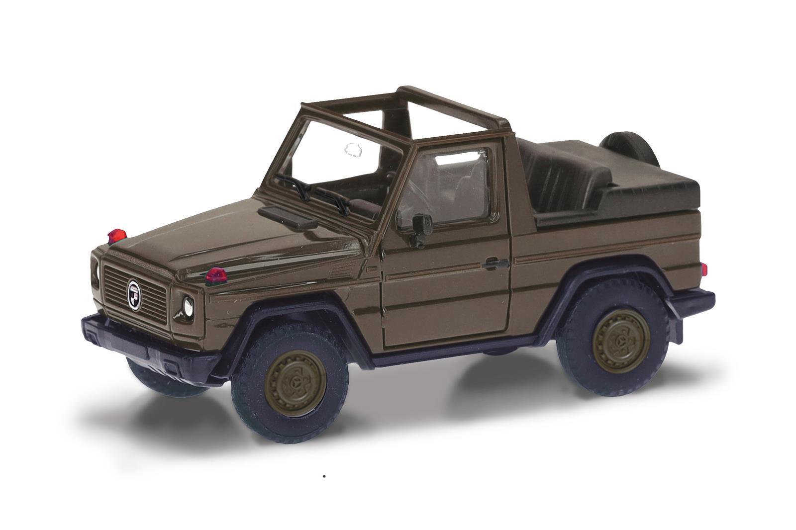 Herpa 700863 Puch G-Klasse, offen "Österreichisches Heer"