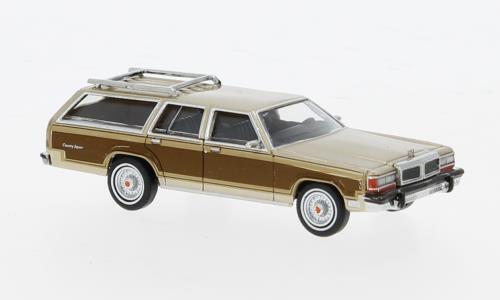 Brekina 19630 Ford LTD Country Squire Woody in gold
