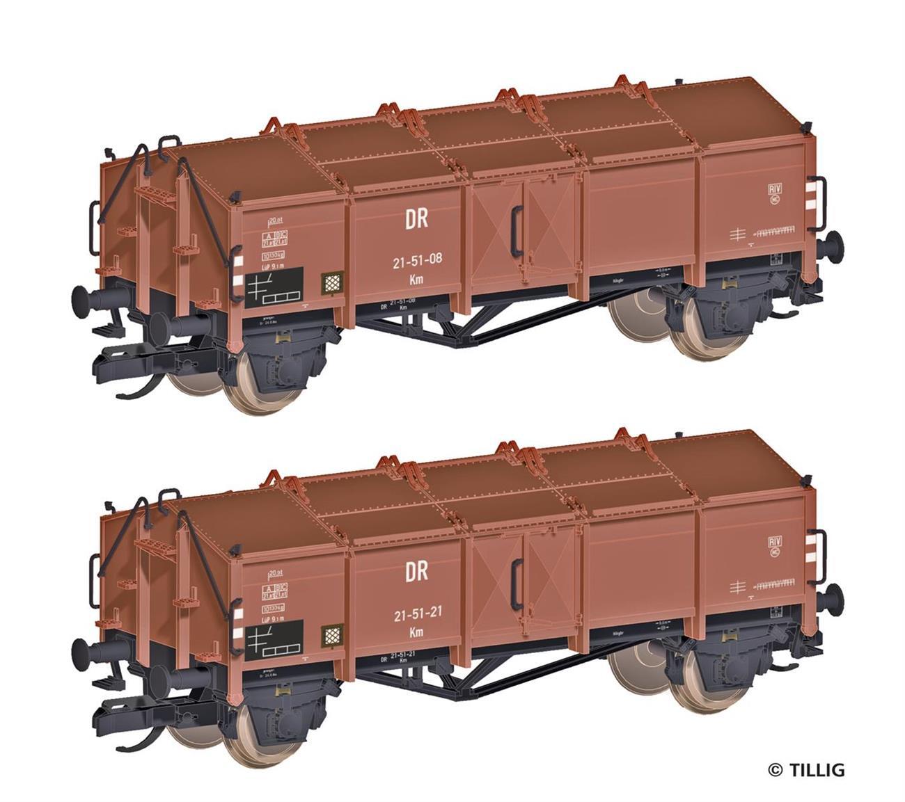 Tillig 502700 Güterwagen-Set, DR