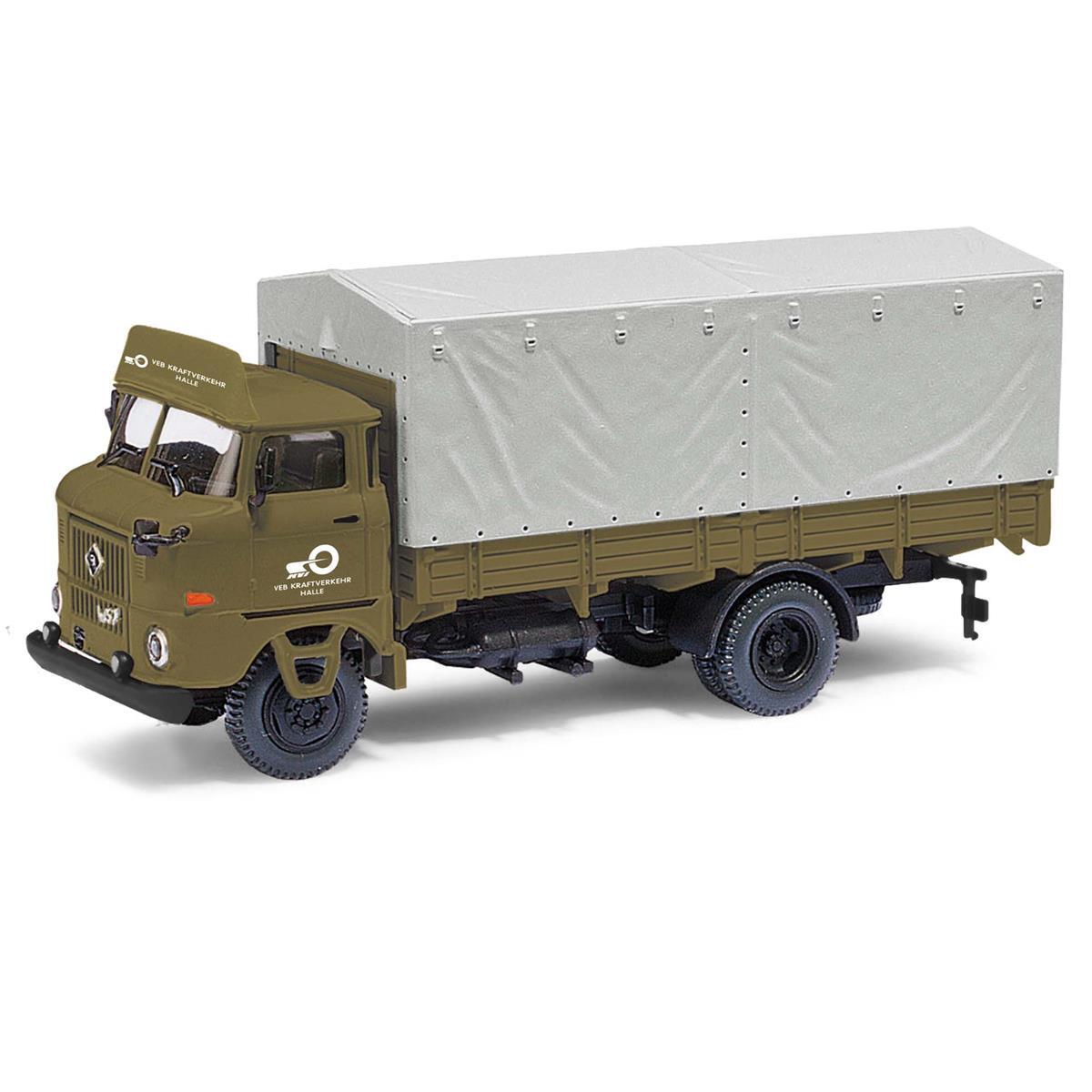 Busch 95199 IFA W50 L/Sp (Speditionspritsche), Kraftverkehr Halle