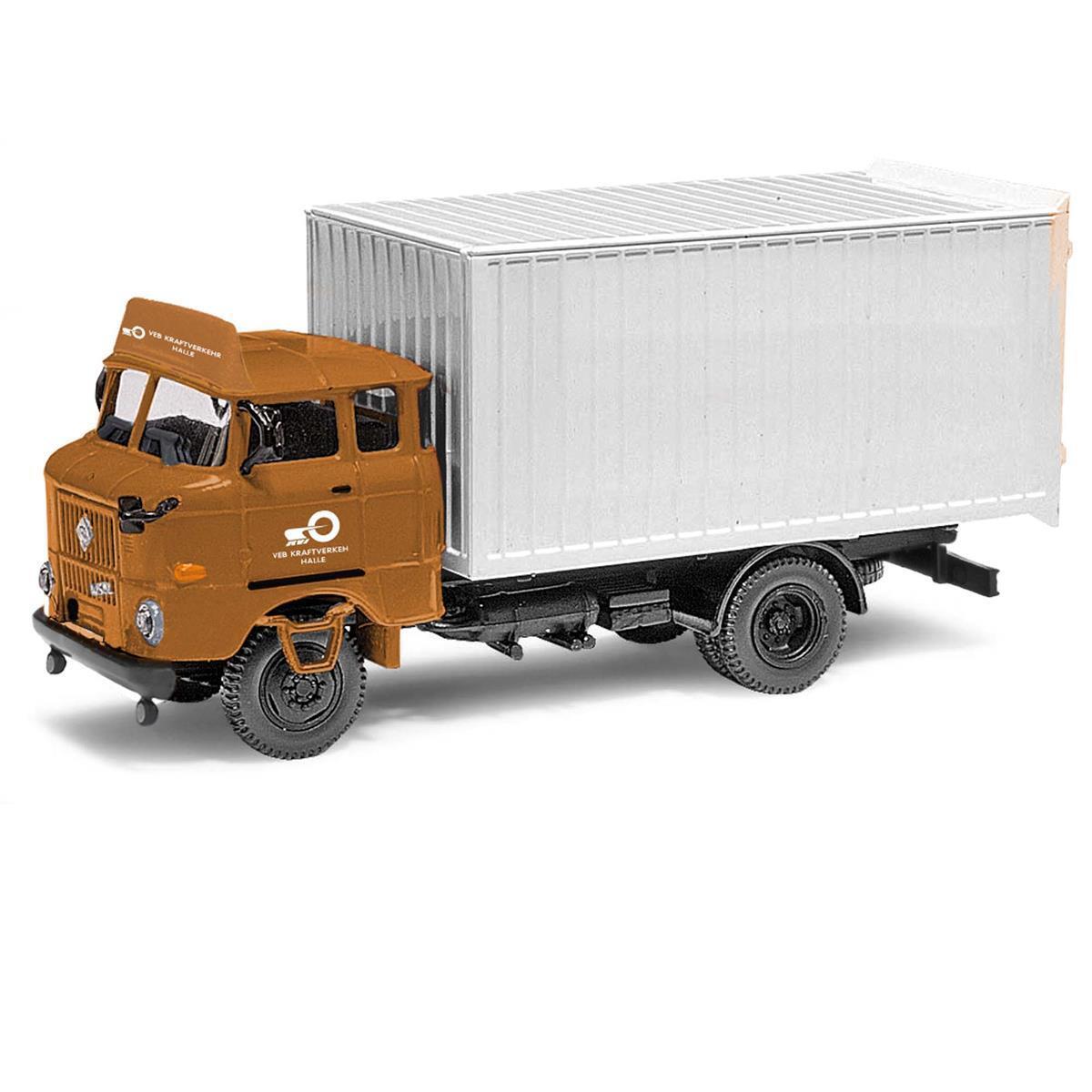 Busch 95300 IFA W50 L/MK (Möbelkoffer), Kraftverkehr Halle
