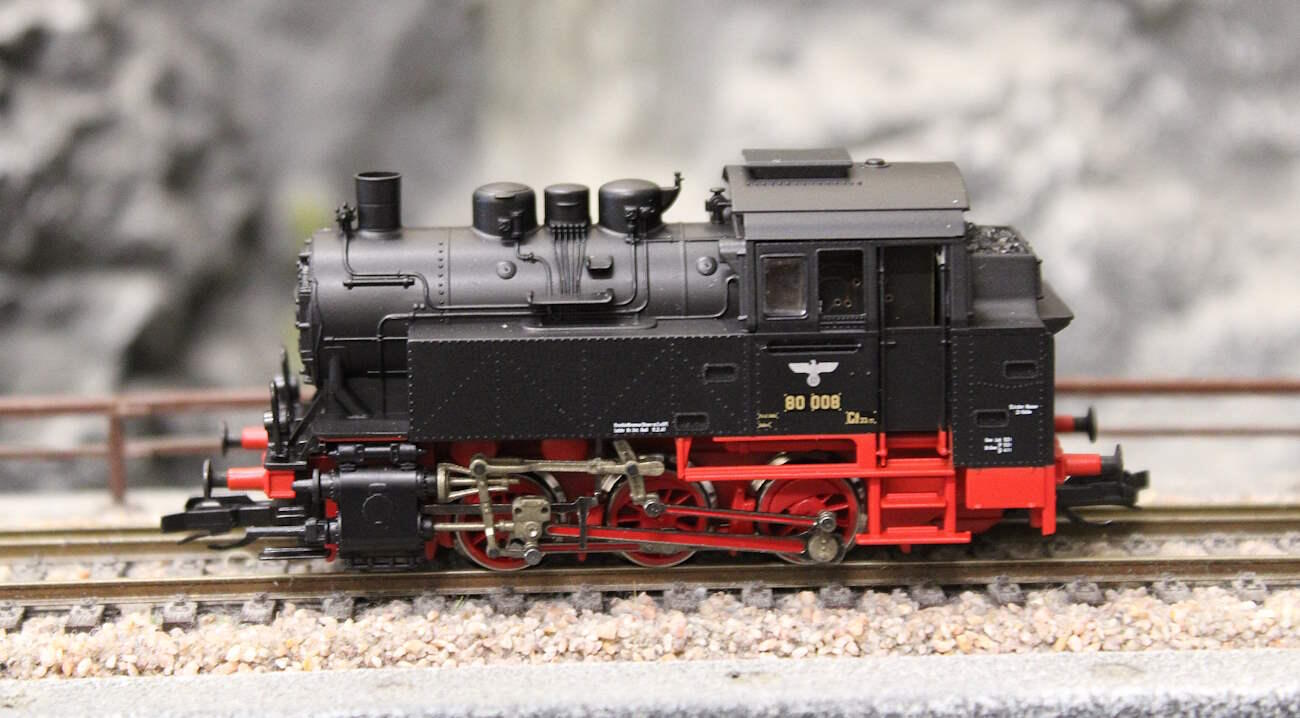Roco 7180007 Dampflokomotive BR 80 008 DRB