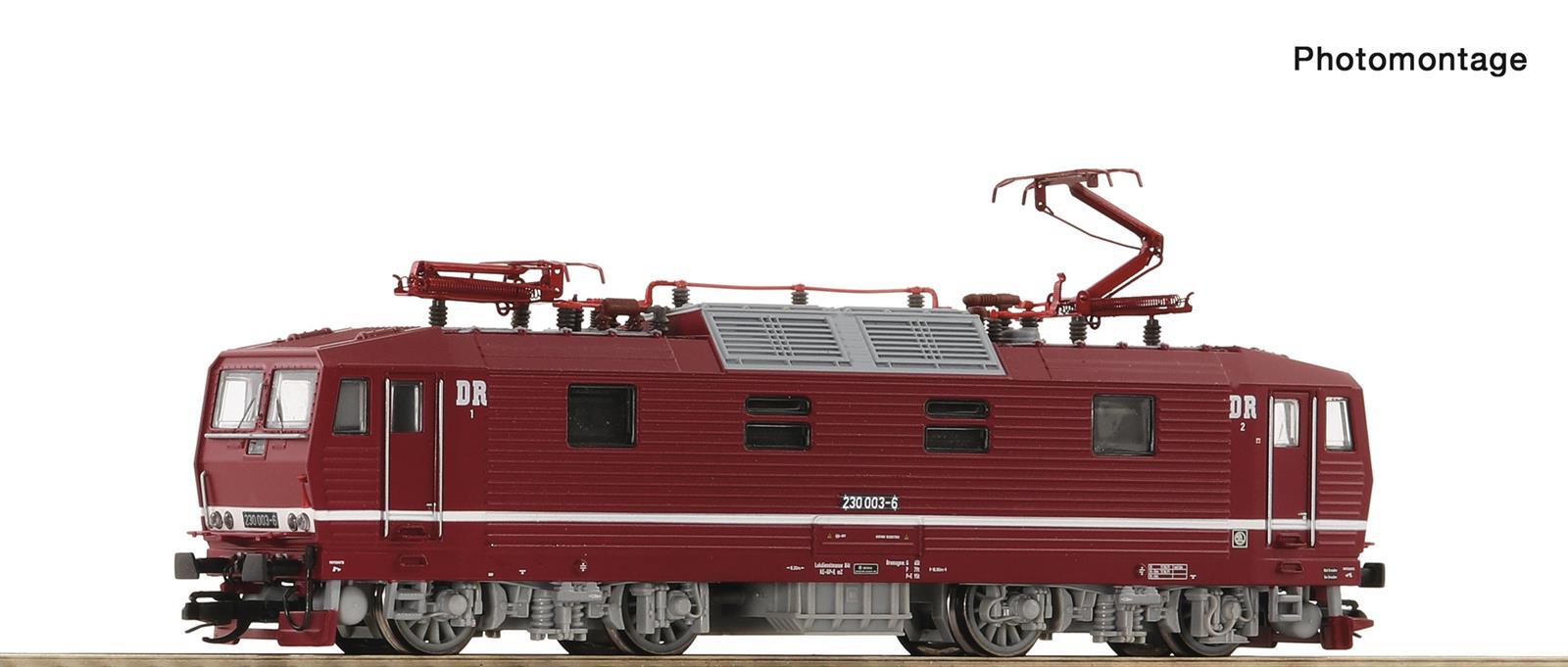 Roco 7580013 Elektrolokomotive 230 003-6 DR