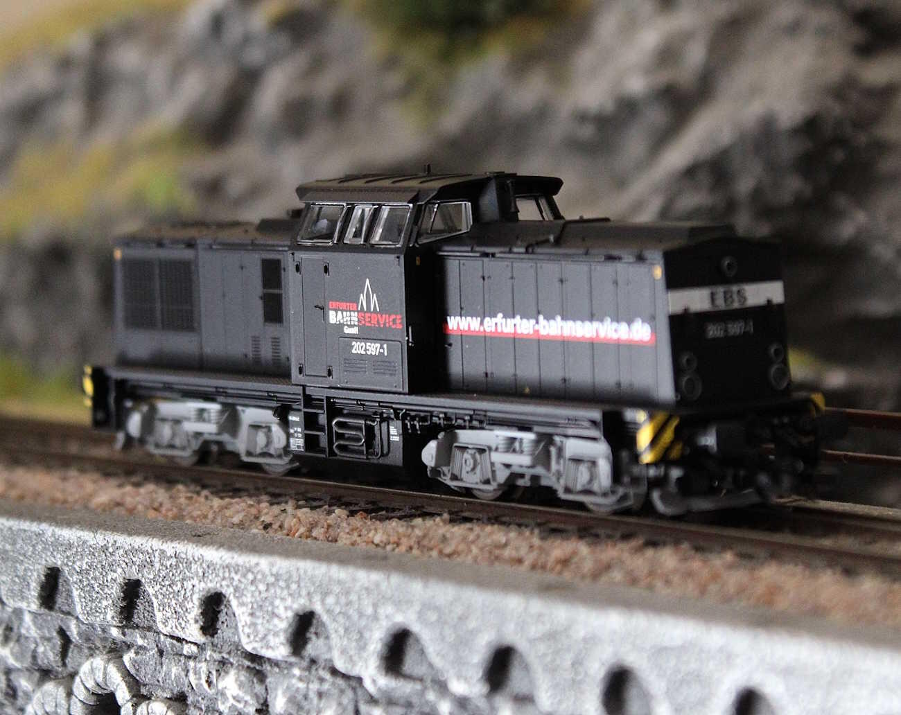 Roco 7380010 Diesellokomotive 202 597-1 EBS