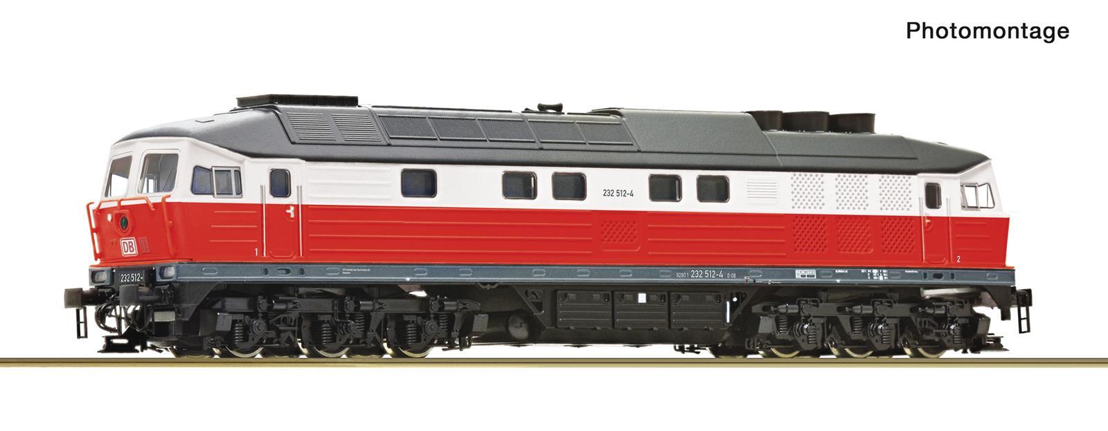 Roco 7390009 Diesellokomotive 232 512-4 DB AG - Sound Version