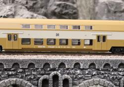 Roco 6280026 2-teiliger Set 2: Doppelstockwagen DR