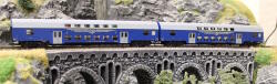 Roco 6280027 2-teiliger Set: Doppelstockwagen CSD
