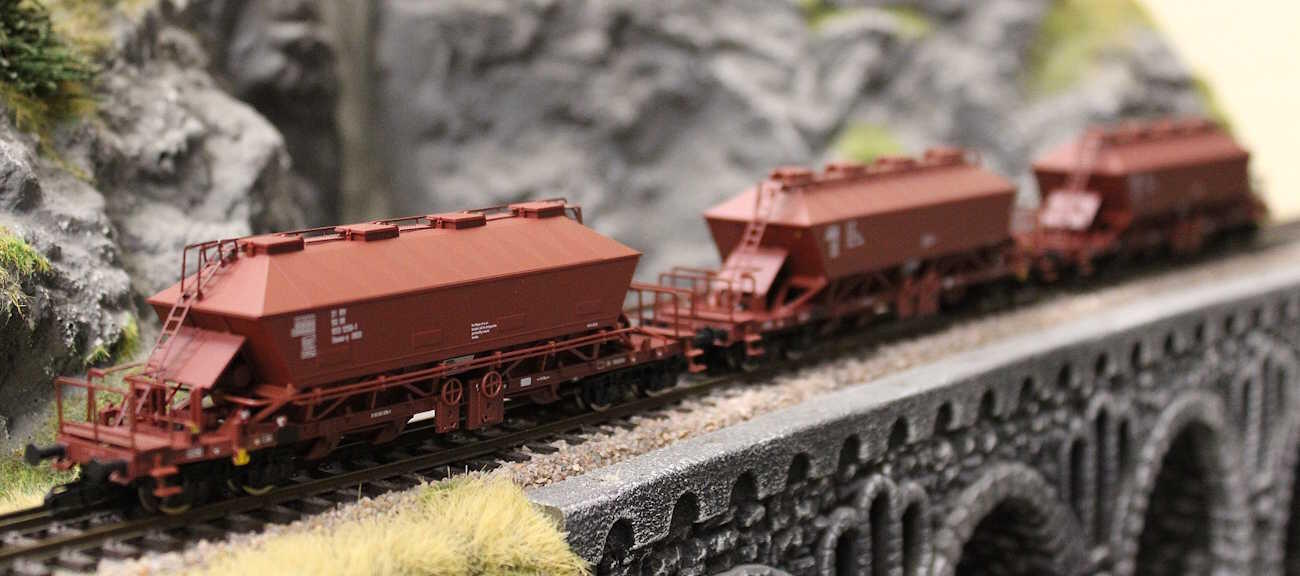 Roco 6680018 3-teiliger Set: Kaliwagen DR