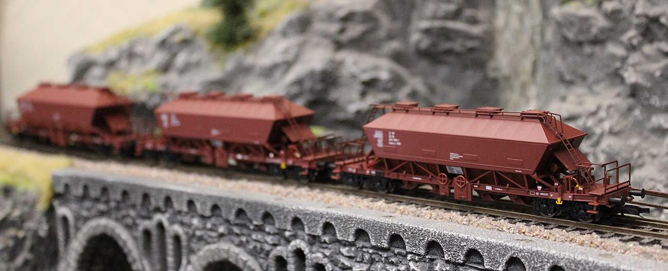 Roco 6680018 3-teiliger Set: Kaliwagen DR