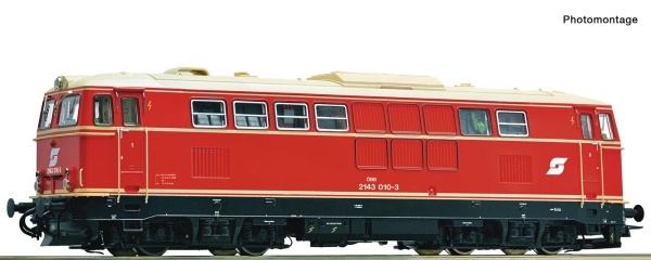 Roco 78074 Diesellokomotive Rh 2143 ÖBB AC-- Sound Version