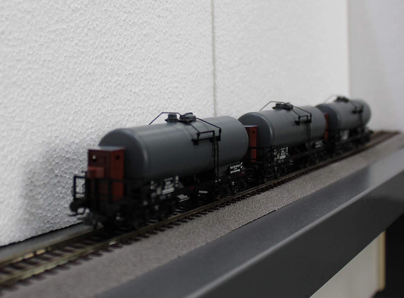 Roco 6600062 3er Set Kesselwagen DRG