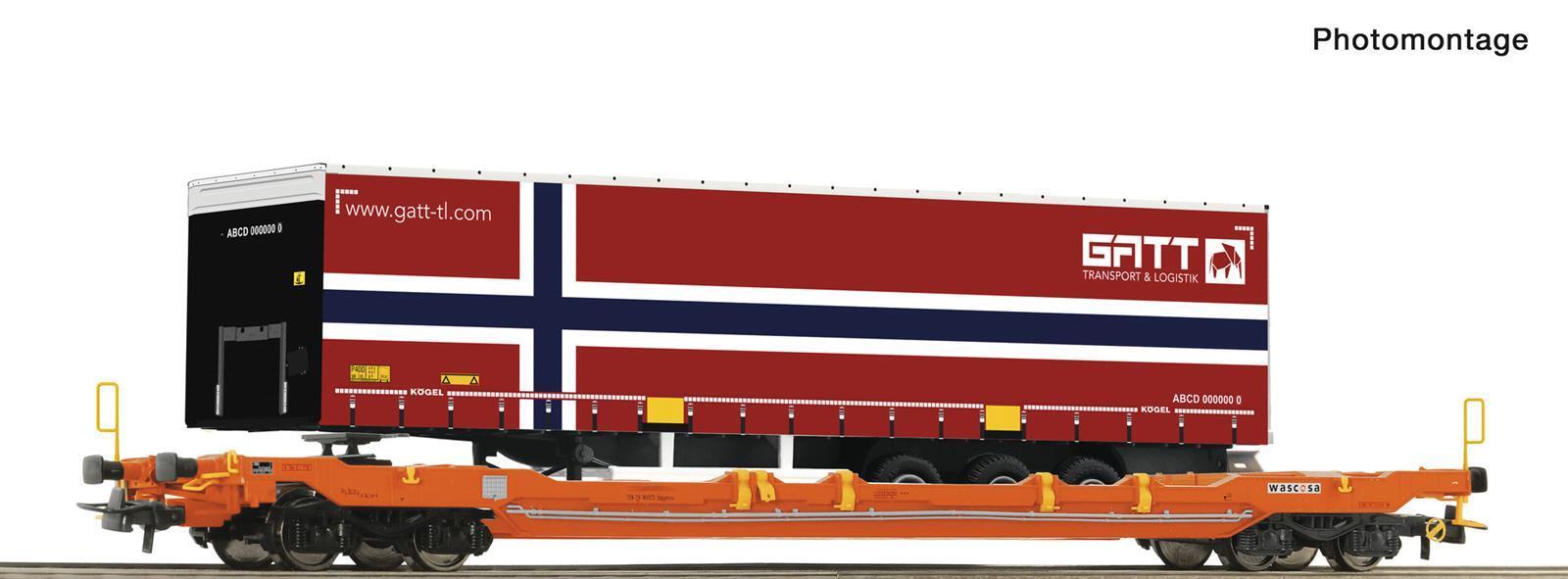 Roco 6600108 Taschenwagen T5 Wascosa