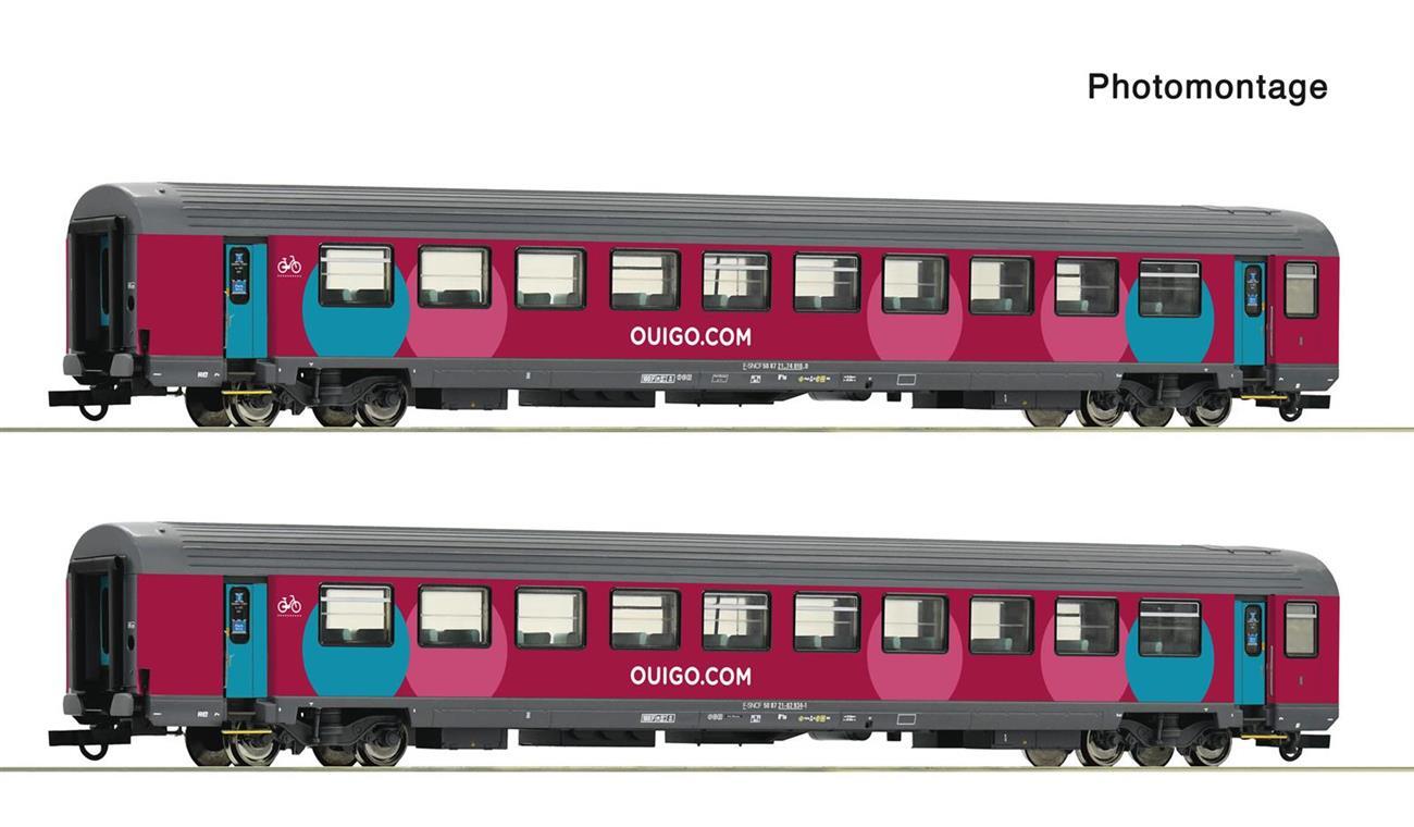 Roco 6200024 2-teiliger Set 1: Corailwagen, SNCF