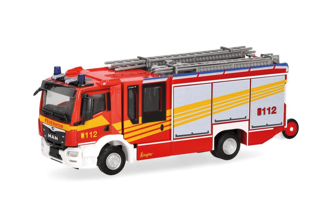 Herpa 097086 MAN TGM CC Ziegler Z-Cab FW