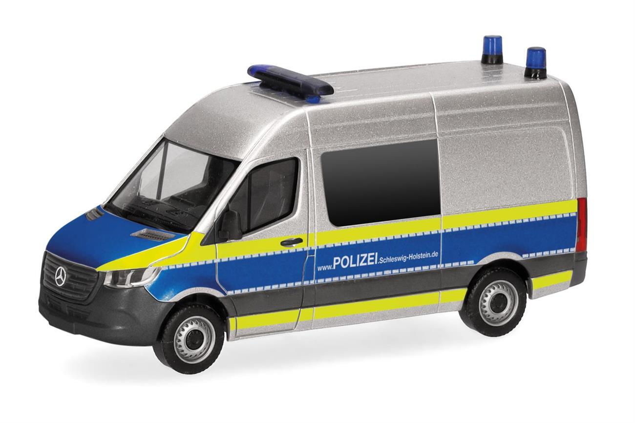 Herpa 098304 MB Sprinter Halbb.Polizei SH