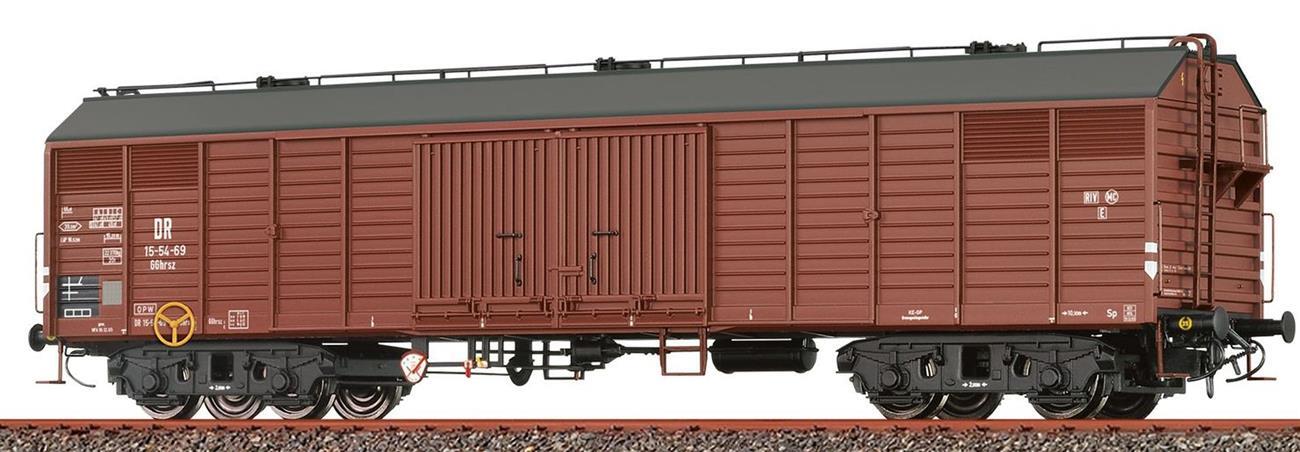 Brawa 50413 Gedeckter Güterwagen GGhrsz DR
