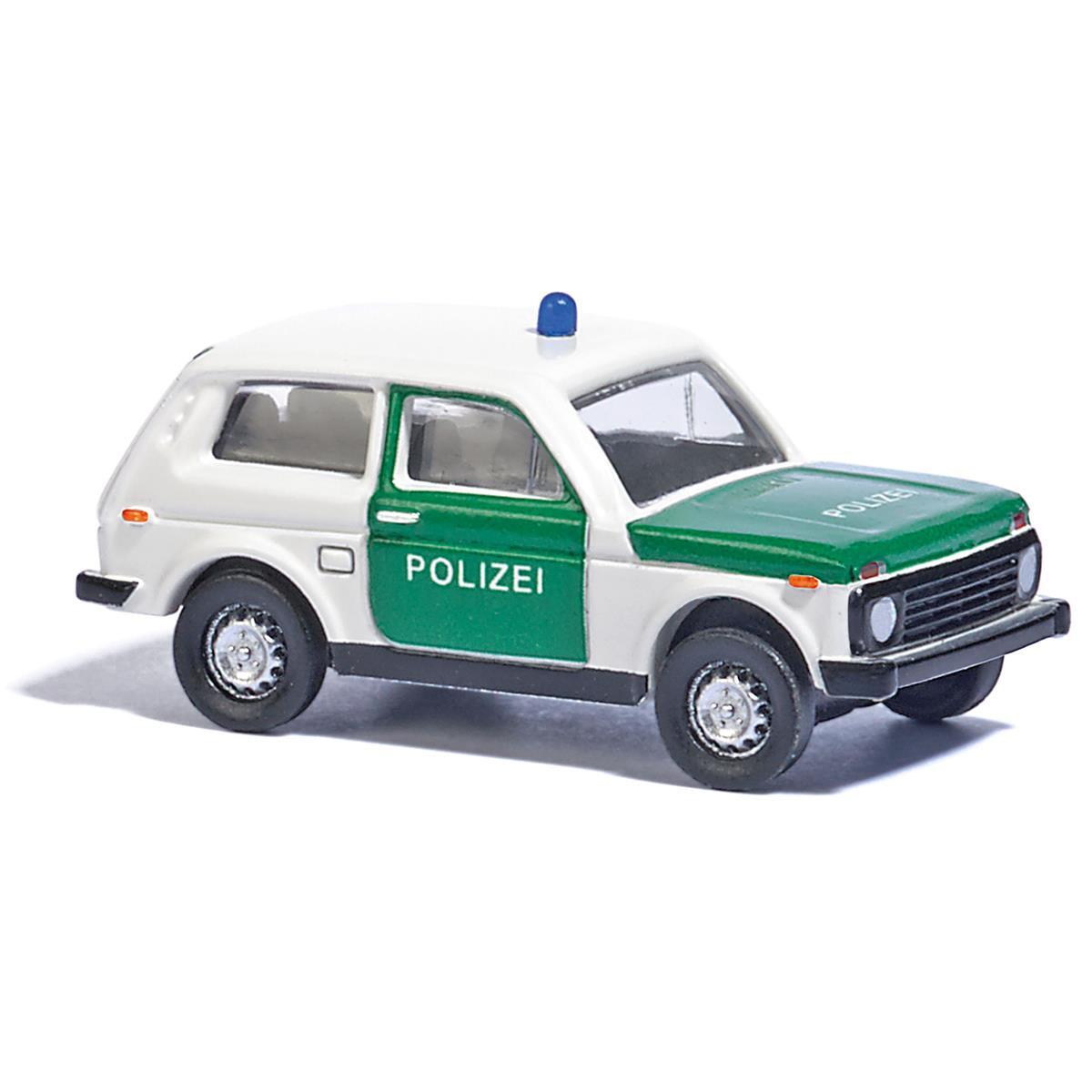 Busch 87110 TT Lada Niva Polizei (Nach Wende)