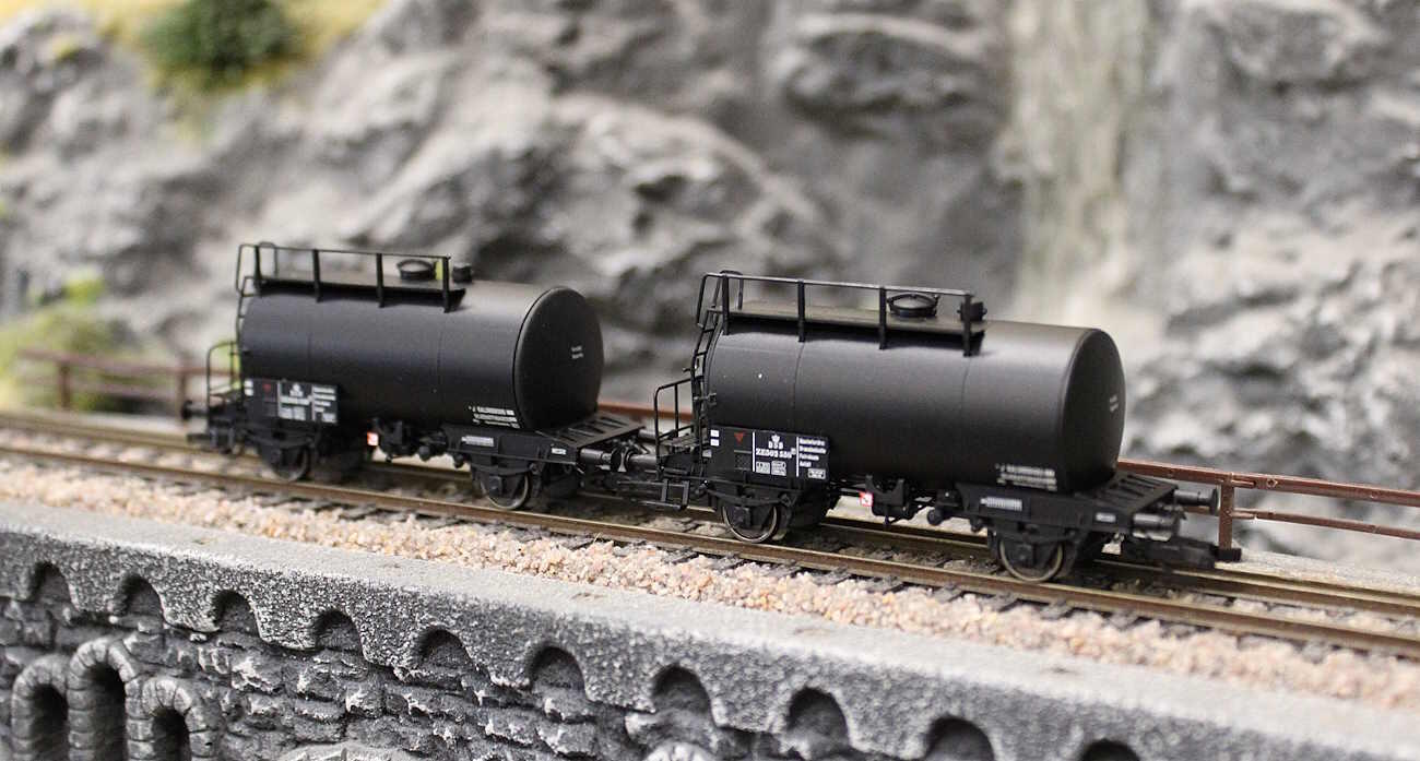 Saxonia 120147 TT 2er Set Kesselwagen Deutz, DSB Ep.III