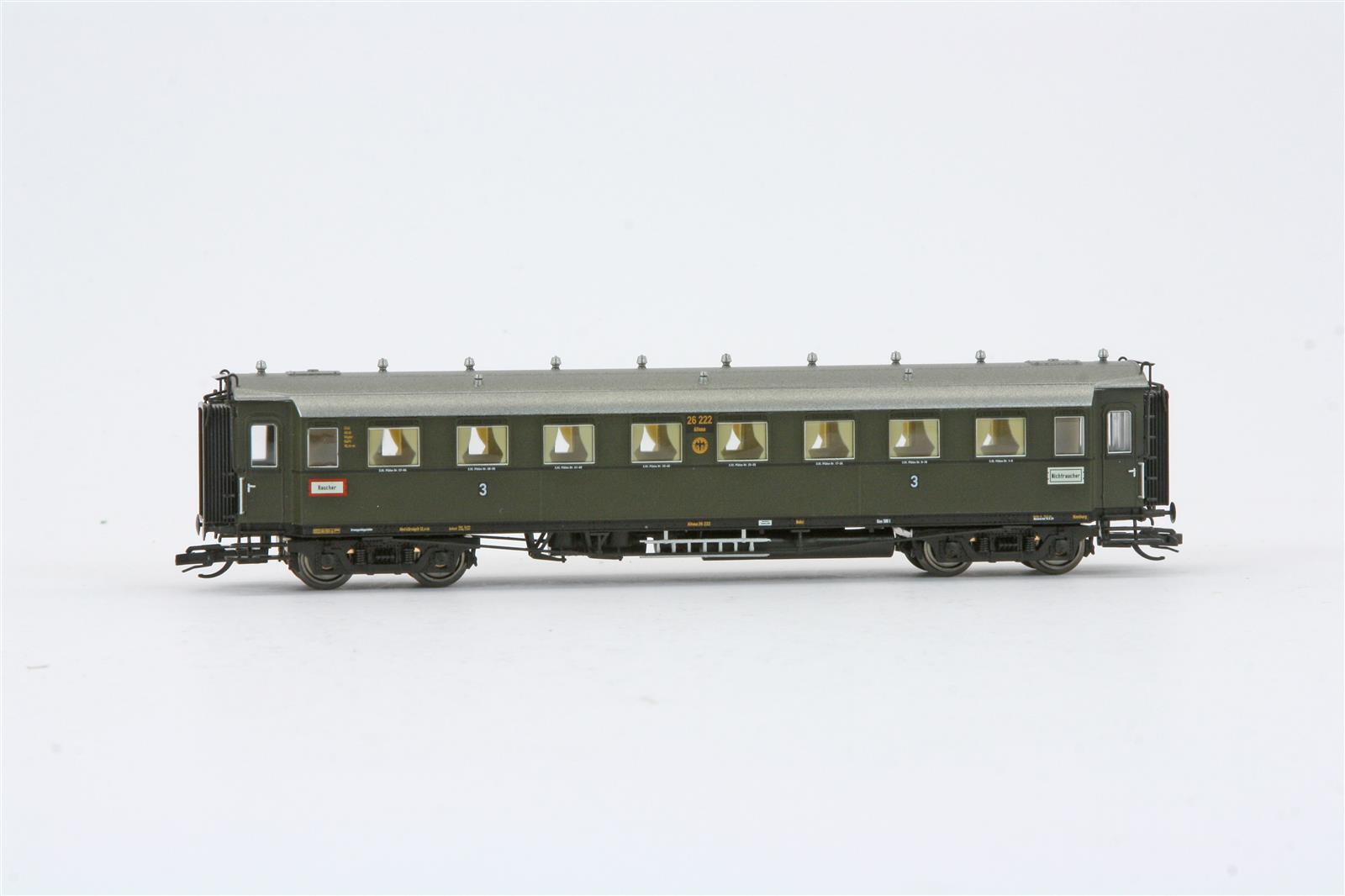 Saxonia 120178 TT Personenwagen C4Ü Sa 07, DRG Ep.II