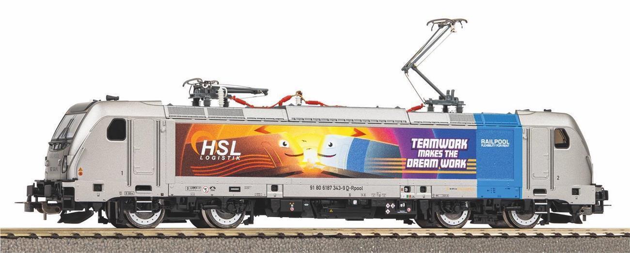 Piko 21709 H0 Elektrolokomotive BR 187 HSL VI Wechselstromversion- Sound Version