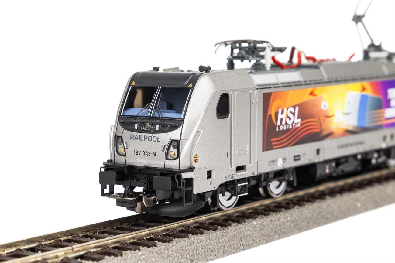 Piko 21709 H0 Elektrolokomotive BR 187 HSL VI Wechselstromversion- Sound Version
