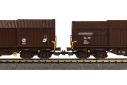 Piko 28317 H0 2er Set Teleskophaubenwagen ÖBB
