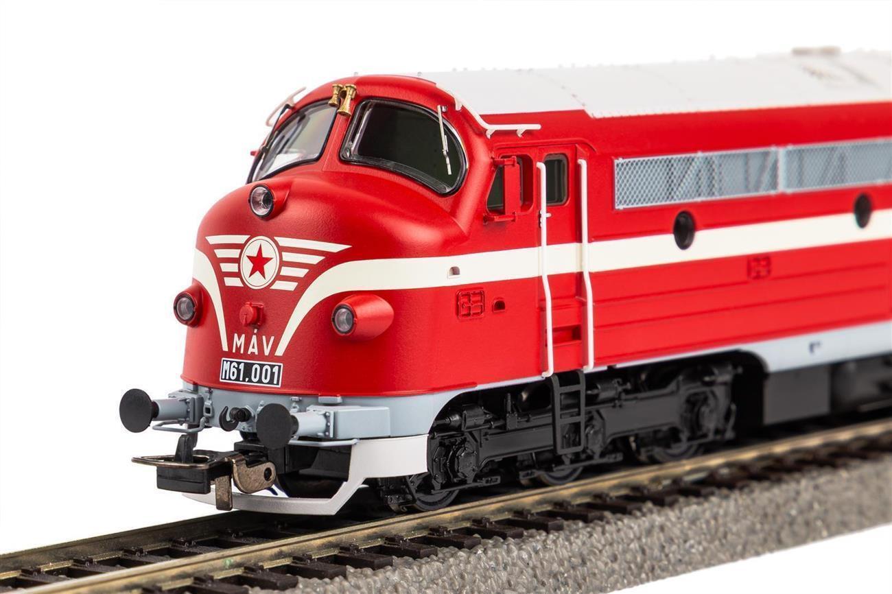 Piko 52509 H0 Diesellokomotive NoHAB MAV IV Wechselstromversion- Sound Version