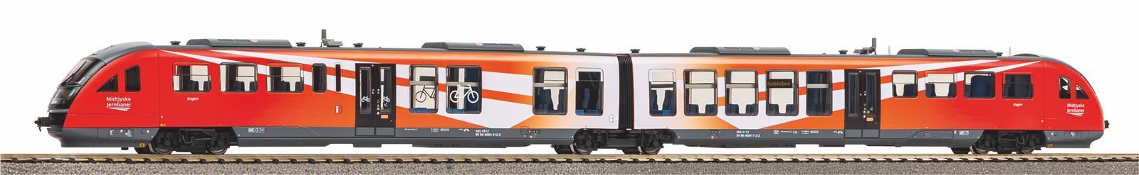Piko 52983 H0 Dieseltriebwagen  "Desiro" Midtjyske Jernbaner - Sound Version