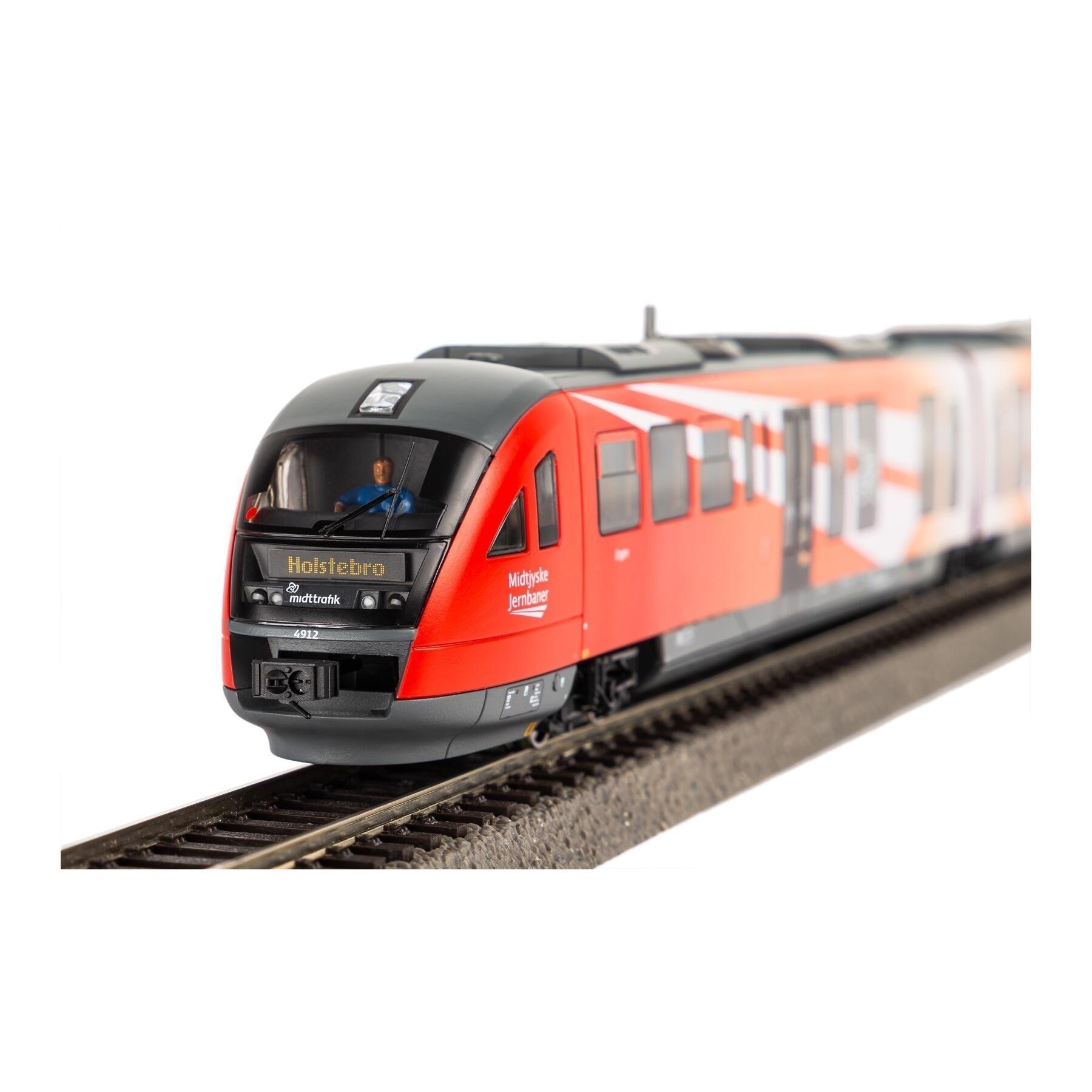 Piko 52983 H0 Dieseltriebwagen "Desiro" Midtjyske Jernbaner - Sound Version