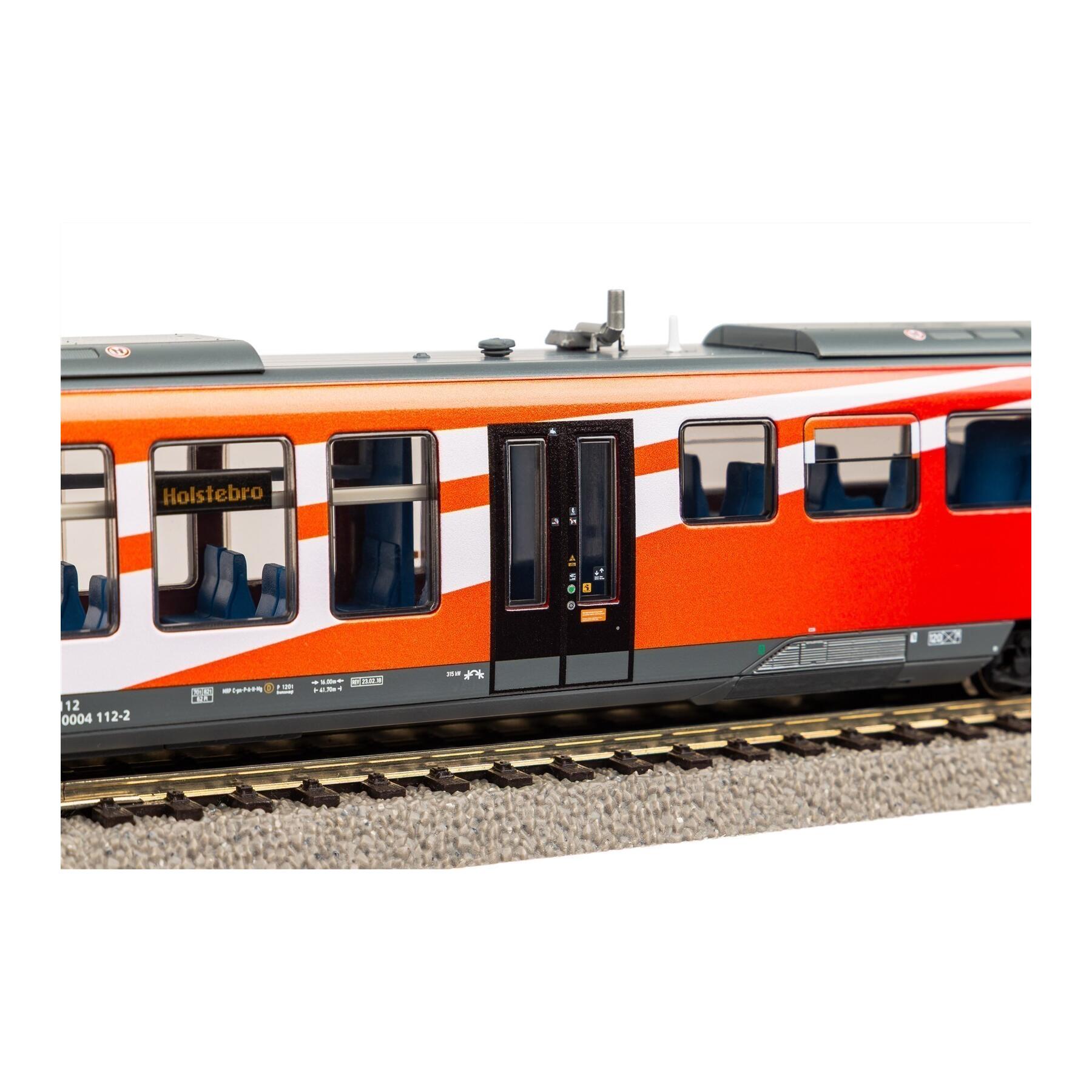 Piko 52983 H0 Dieseltriebwagen "Desiro" Midtjyske Jernbaner - Sound Version