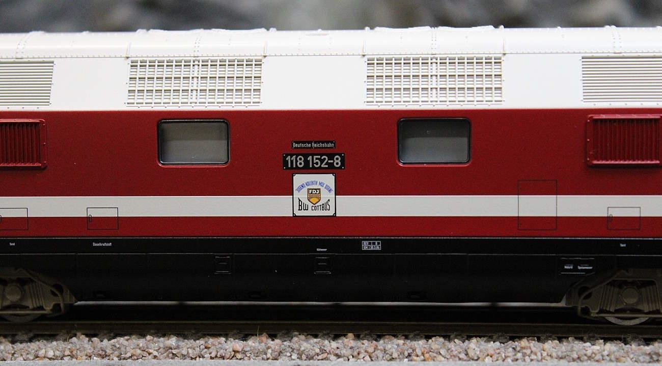 Piko 52996 H0 Diesellokomotive BR 118 FDJ DR - Sound Version