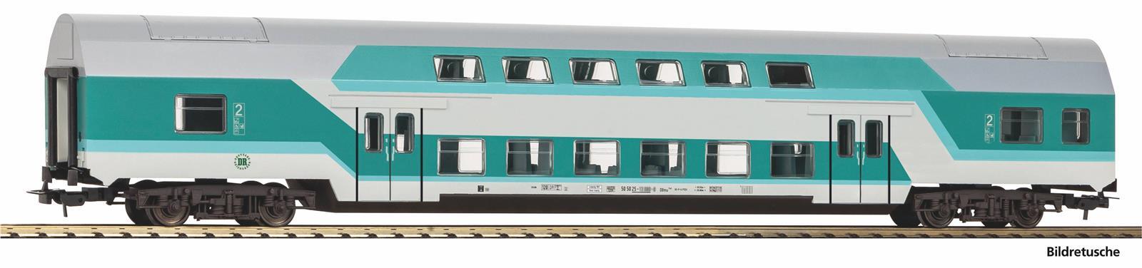Piko 53116 H0 Doppelstock Personenwagen DBuz 747.3 DR