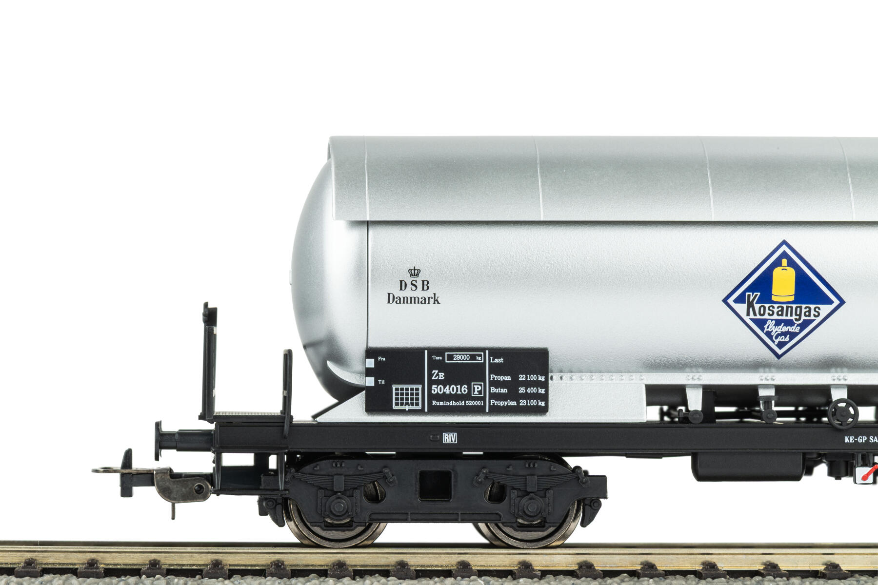 Piko 54531 H0 Druckgaskesselwagen Kosangas DSB