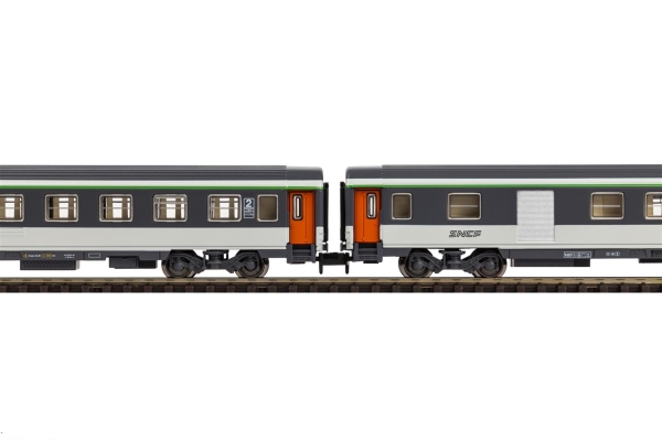 Piko 94506 N 2er Set Abteilwagen 2 Klasse + 2 Klasse Gepäckabteilwagen SNCF IV/V