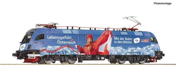 Roco 7500036 H0 Elektrolokomotive 1116 233-8 „Salzburger Land Ski WM“ ÖBB