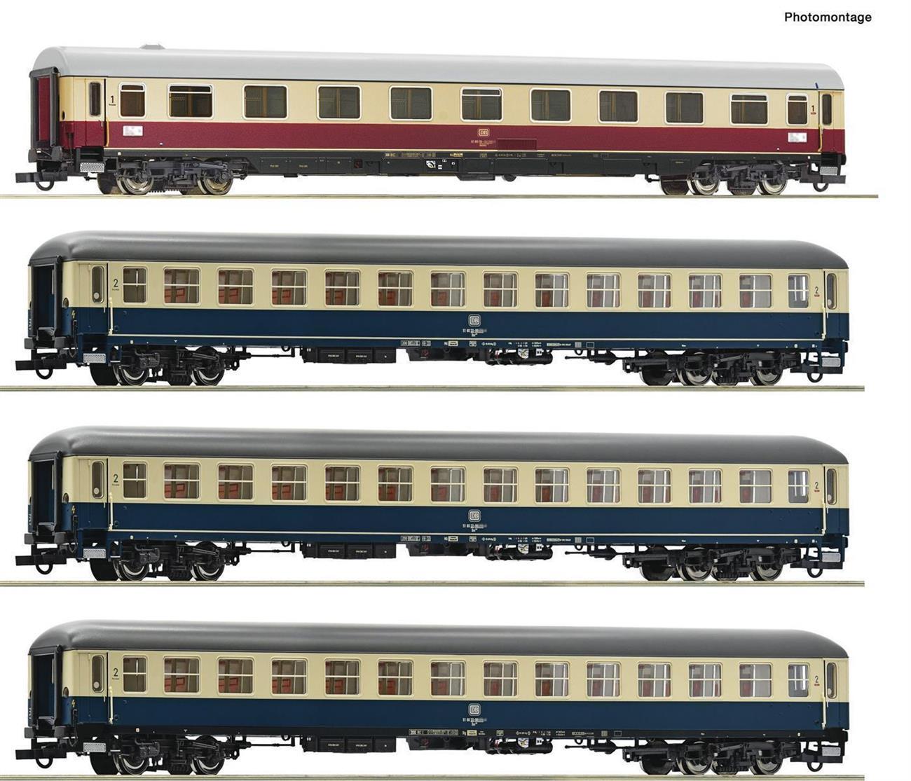 Roco 6200154 H0 4-teiliger Set: IC 511 „Chiemgau“ DB
