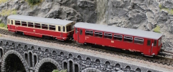 Roco 7700013 H0 Dieseltriebwagen 174 001-8 mit Beiwagen DR