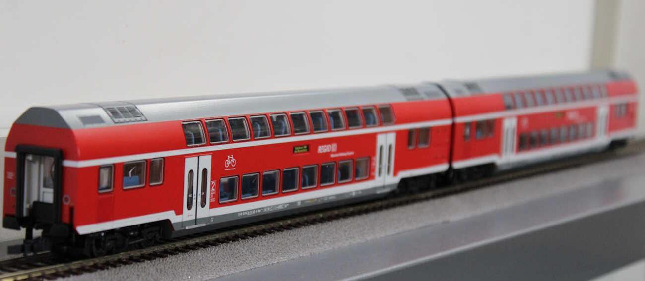 Roco 6200145 H0 2-teiliger Set: Doppelstockwagen DB AG