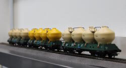 Roco 6600177 H0 3-teiliger Set: Silowagen CSD