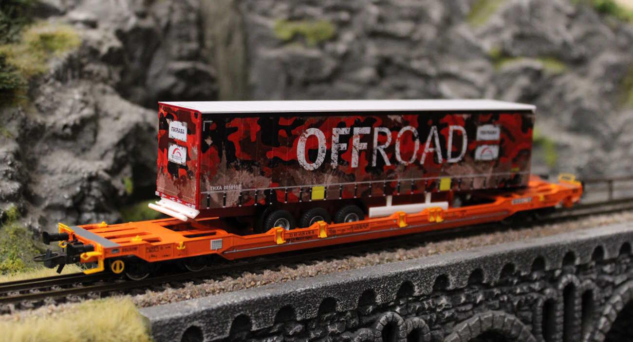 Roco 6600179 H0 Taschenwagen T5 Wascosa