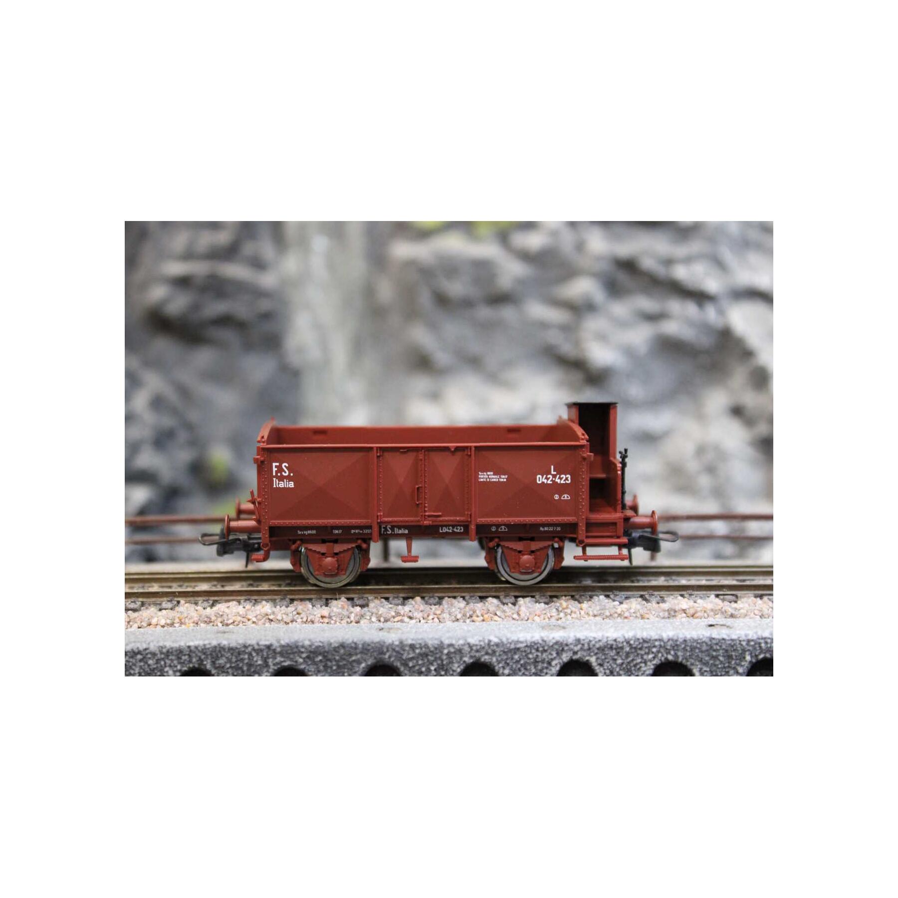 Roco 6600088 H0 3-teiliger Set: Offene Güterwagen FS