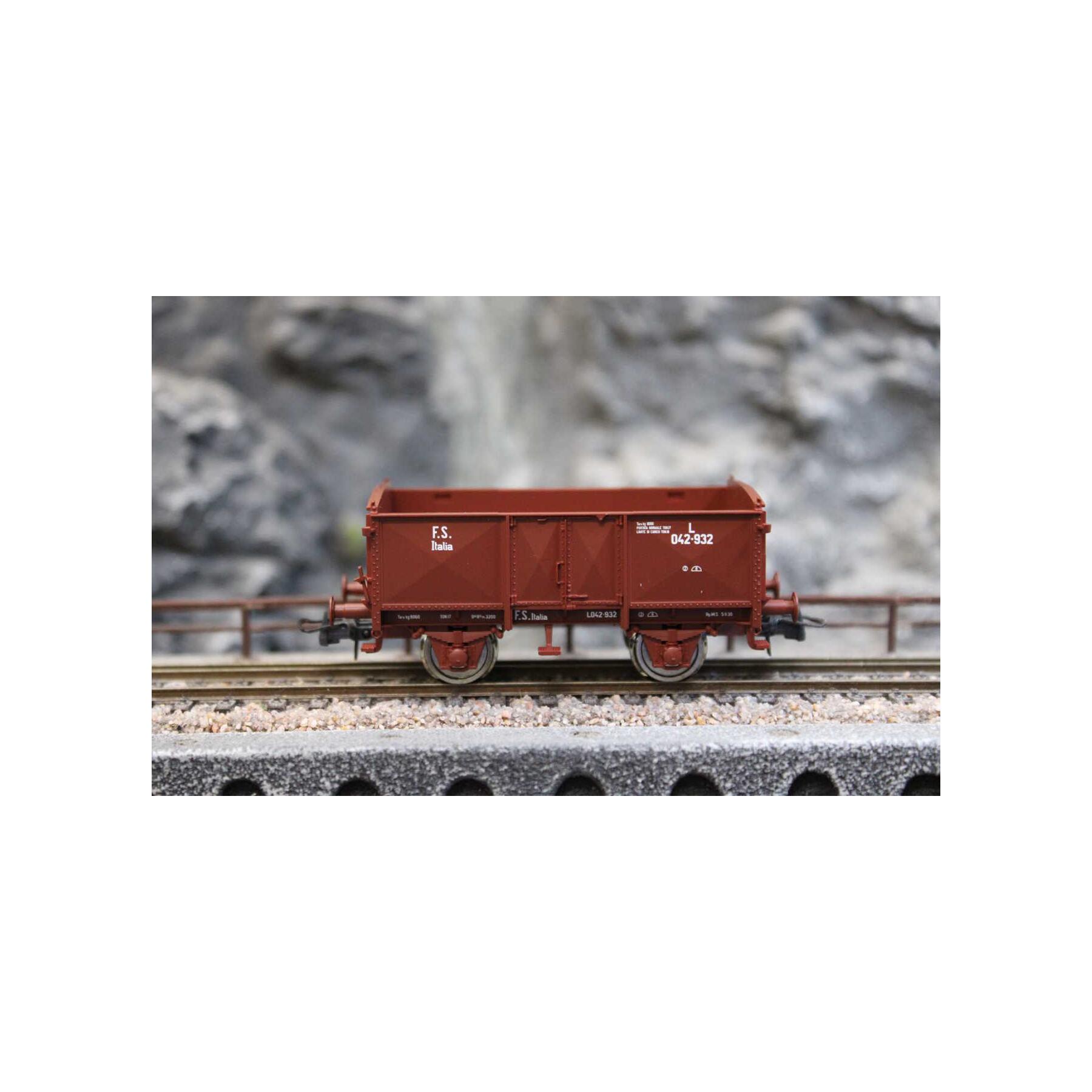 Roco 6600088 H0 3-teiliger Set: Offene Güterwagen FS