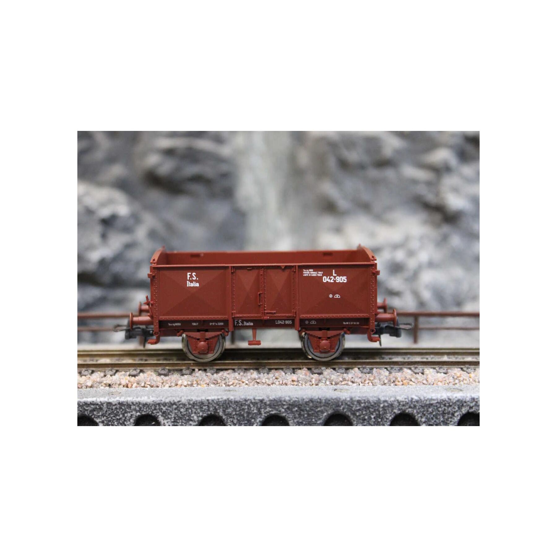 Roco 6600088 H0 3-teiliger Set: Offene Güterwagen FS
